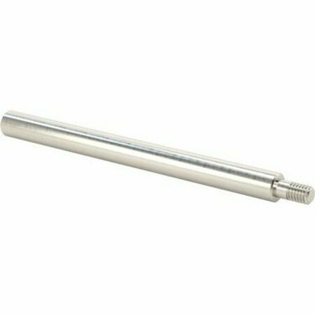 BSC PREFERRED 52100 Alloy Steel Threaded Linear Motion Shaft Threaded End x Straight End 1/2 Diameter 6-5/8Long 8350T66